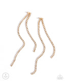 Paparazzi Earring - Elevated Elegance - Gold