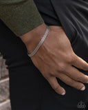 Paparazzi Bracelet - Chained Constitution - Silver