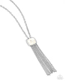 Paparazzi Necklace - Seaside Season - White