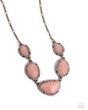 Paparazzi Necklace - Active GLISTENING - Copper