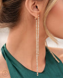 Paparazzi Earring - Elevated Elegance - Gold