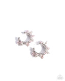Paparazzi Earring - Elite Expense - Pink