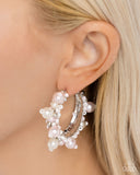 Paparazzi Earring - Elite Expense - Pink