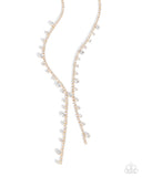 Paparazzi Necklace - Glittery Getaway - Gold