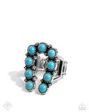 Paparazzi Ring - Wild West Whisper - Blue