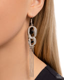 Paparazzi Earring - Wild Welcome - Black