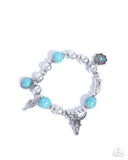 Paparazzi Bracelet - Western Welcome - Blue