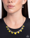 Paparazzi Necklace - Meticulous Majesty - Yellow