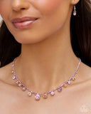 Paparazzi Necklace - Colorful Countess - Pink
