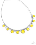 Paparazzi Necklace - Meticulous Majesty - Yellow