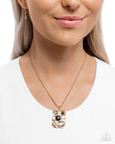 Paparazzi Necklace - Admirably Abstract - Black