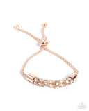 Paparazzi Bracelet - Serious Sentiment - Rose Gold