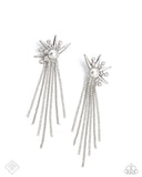 Paparazzi Earring - Punk Rock - White
