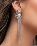 Paparazzi Earring - Punk Rock - White