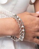 Paparazzi Bracelet - Punk History - Silver
