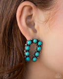 Paparazzi Earring - Wild West Wonder - Blue