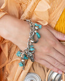Paparazzi Bracelet - Wild West Wardrobe - Blue