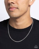 Paparazzi Urban Necklace - Complicated Chain - Silver
