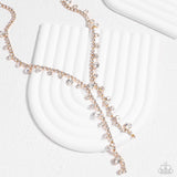 Paparazzi Necklace - Glittery Getaway - Gold