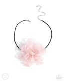 Paparazzi Necklace - French Facade - Pink