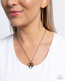 Paparazzi Necklace - Brilliant Birds - Gold