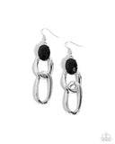 Paparazzi Earring - Lavish Loyalty - Black