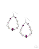 Paparazzi Earring - Dazzling Diversity - Pink