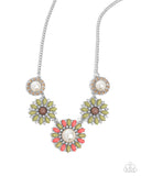 Paparazzi Necklace - Trio Tycoon - Green