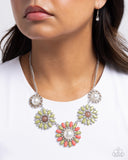 Paparazzi Necklace - Trio Tycoon - Green