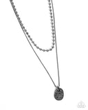 Paparazzi Necklace - Lyrical Luminescence - Black