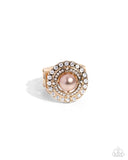 Paparazzi Ring - Sneaky Shimmer - Brown