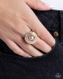 Paparazzi Ring - Sneaky Shimmer - Brown