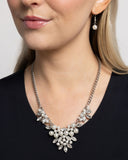 Paparazzi Necklace - Fresh Facets - White