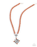 Paparazzi Necklace - Athenian Affection - Brown