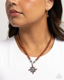 Paparazzi Necklace - Athenian Affection - Brown