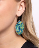 Paparazzi Earring - Artistic Avenue - Blue