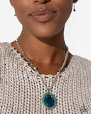 Paparazzi Necklace - Manufactured Majesty - Blue
