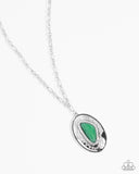 Paparazzi Necklace - Cover Story - Green