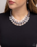 Paparazzi Necklace - Distinguished Desire - Silver