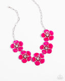 Paparazzi Necklace - Eternal Efflorescence - Pink