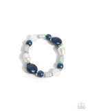Paparazzi Bracelet - Charming Can-Can - Blue