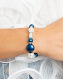 Paparazzi Bracelet - Charming Can-Can - Blue