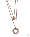 Paparazzi Necklace - Matchmaker Mural - Copper