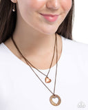 Paparazzi Necklace - Matchmaker Mural - Copper