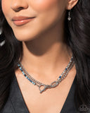 Paparazzi Necklace - Mismatched Makeover - Blue