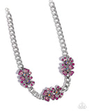Paparazzi Necklace - Fairy Florals - Pink