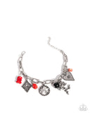 Paparazzi Bracelet - Western Wit - Red
