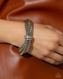 Paparazzi Bracelet - Faceted Facade - Multi