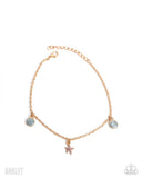 Paparazzi Anklet - Coastal Celebrity - Gold