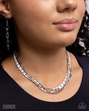 Paparazzi Necklace - LAYER of the Year - White